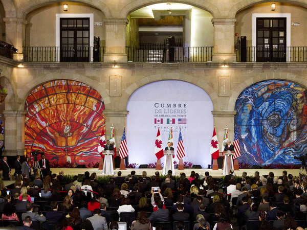 Bế mạc Hội nghị thượng đỉnh Bắc Mỹ lần thứ bảy ảnh 1