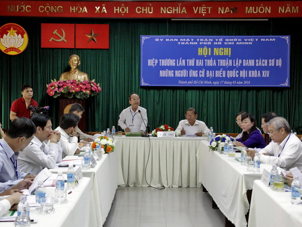 Thành phố Hồ Chí Minh thông qua danh sách sơ bộ những người ứng cử ảnh 1