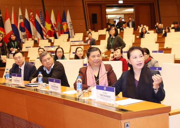 Chủ tịch Quốc hội dự tổng duyệt hoạt động của Hội nghị APPF-26 ảnh 2