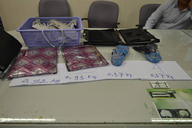 Bắt đối tượng quốc tịch Thái Lan vận chuyển ma túy vào Việt Nam ảnh 1