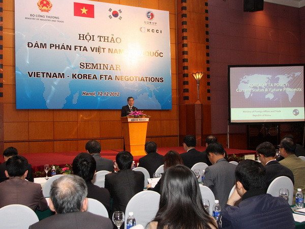 Hàn Quốc và Việt Nam tiến hành vòng đàm phán FTA thứ 9 ảnh 1
