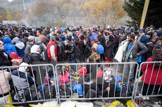 Macedonia cảnh báo "nguy cơ mất an ninh" ở biên giới với Hy Lạp ảnh 1