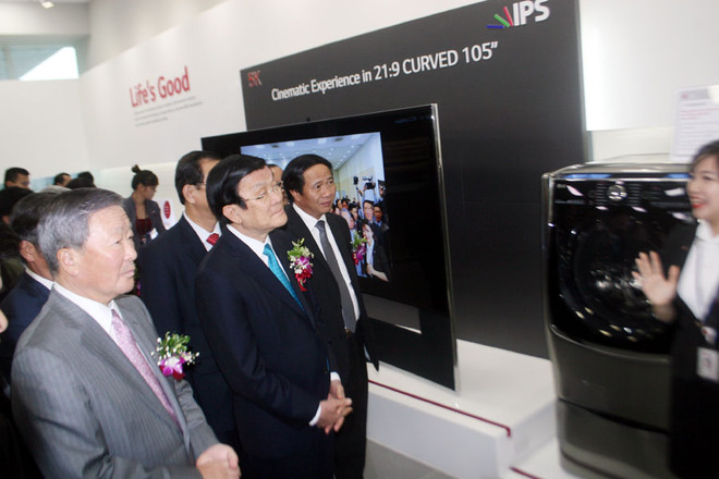 Nhà máy “tỷ đô” của LG tại hải Phòng chính thức đi vào hoạt động ảnh 1