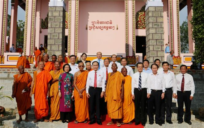 Phó Chủ tịch Quốc hội chúc Tết Chol Chnam Thmay tại An Giang ảnh 1