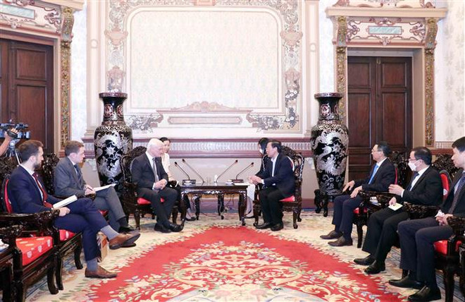 Thành phố Hồ Chí Minh và Anh đẩy mạnh hợp tác trên nhiều lĩnh vực ảnh 1