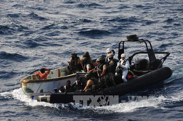 Ảnh minh họa. (Nguồn: AFP/TTXVN) Nỗ lực chống cướp biển trên toàn cầu đạt kết quả cao ảnh 1