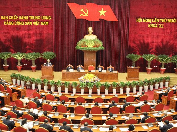 Ngày làm việc thứ ba Hội nghị lần thứ 10 Ban Chấp hành TW khóa XI ảnh 1