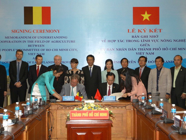 TP.HCM và tỉnh Đông Flanders hợp tác trong lĩnh vực nông nghiệp ảnh 1