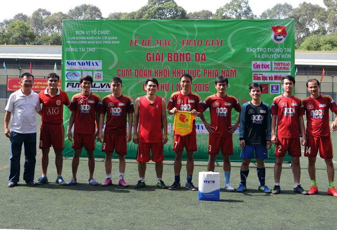 Kết thúc Giải bóng đá Cụm Đoàn khối khu vực phía Nam năm 2016 ảnh 2