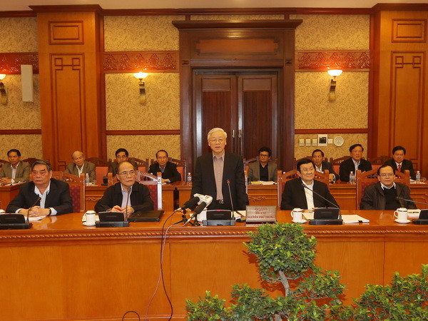 Tổng bí thư đề nghị tiếp thu ý kiến đóng góp Dự thảo Văn kiện ảnh 1