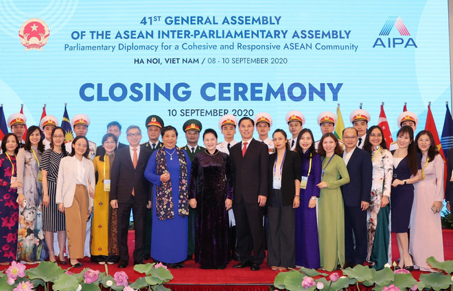 Bài phát biểu bế mạc của Chủ tịch Quốc hội Việt Nam tại AIPA 41 ảnh 2