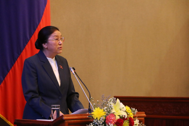 Bế mạc Kỳ họp thứ nhất Quốc hội CHDCND Lào khóa VIII ảnh 2