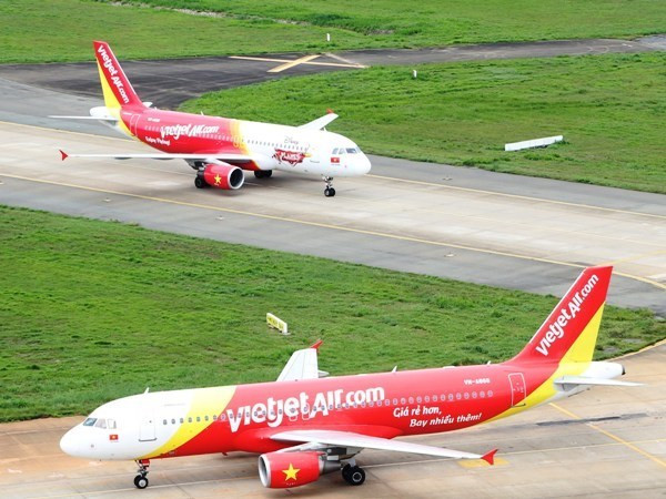 Một chuyến bay của Vietjet Air hạ cánh nhầm đầu đường băng gây uy hiếp an toàn bay. (Ảnh: Vietjet) Lập tổ điều tra vụ máy bay Vietjet Air hạ nhầm đường băng ảnh 1