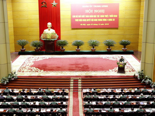 Hội nghị cán bộ chủ chốt toàn quân quán triệt Nghị quyết Trung ương 4 ảnh 1