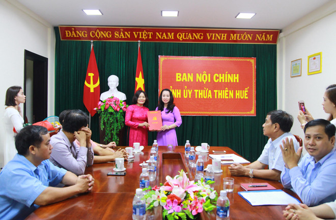 Bổ nhiệm Phó Trưởng Ban Nội chính Tỉnh ủy Thừa Thiên-Huế qua thi tuyển ảnh 1