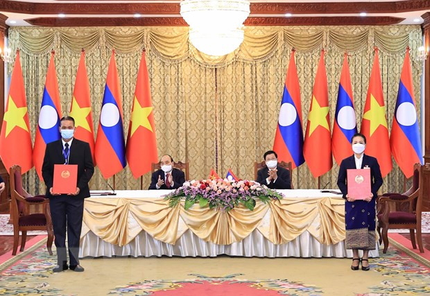 Chuyến thăm Lào của Chủ tịch nước đạt kết quả toàn diện, thực chất ảnh 3