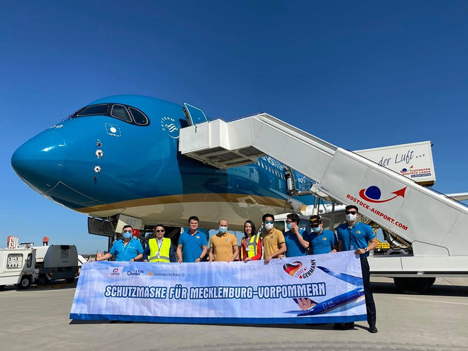Vietnam Airlines 'cõng' lô hàng 'đặc biệt' sang Đức giữa dịch COVID-19 ảnh 2
