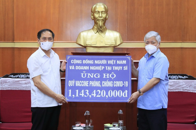 Quỹ vaccine phòng COVID-19 đã nhận được hơn 8.781 tỷ đồng ảnh 1