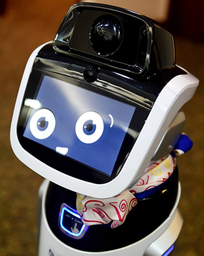 Ngân hàng "chơi trội" khi sử dụng robot để tư vấn cho khách hàng ảnh 2