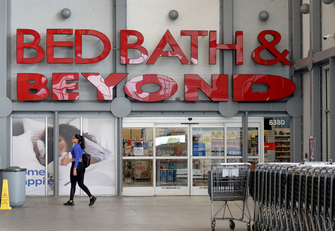 Bed Bath & Beyond Inc đã nộp đơn xin bảo hộ phá sản. (Nguồn: CNBC) Nhà bán lẻ hàng đầu nước Mỹ nộp đơn xin bảo hộ phá sản ảnh 1