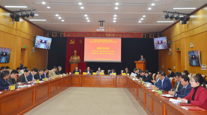Quang cảnh hội nghị. (Ảnh: Phương Hoa/TTXVN) 'Tạo không gian rộng mở để phát huy quyền làm chủ của nhân dân' ảnh 2