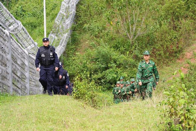 Việt Nam-Trung Quốc phối hợp tuần tra song phương trên tuyến biên giới ảnh 2