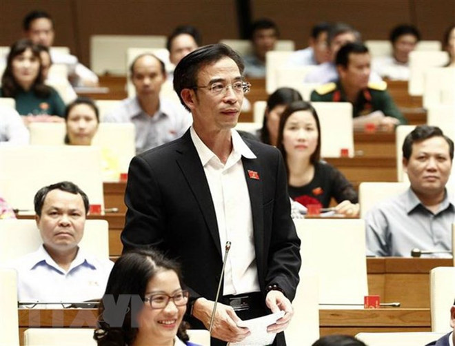 Đại biểu Quốc hội Thành phố Hà Nội Nguyễn Quang Tuấn. (Nguồn ảnh: TTXVN) Đại biểu Quốc hội: Cần quản lý chặt việc xã hội hóa cấp nước sạch ảnh 2