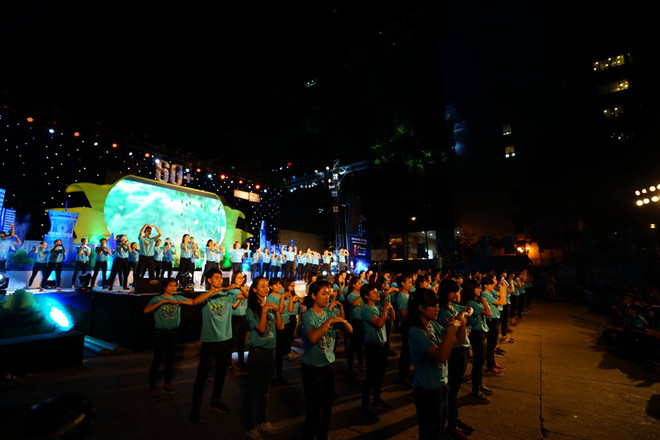 Thành phố Hà Nội đồng loạt tắt điện hưởng ứng giờ trái đất ảnh 1