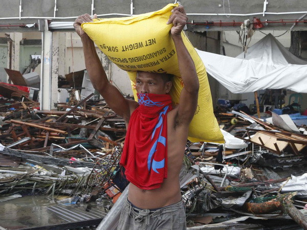 Philippines: Bão Haiyan phá hủy 1/3 tổng sản lượng gạo ảnh 1