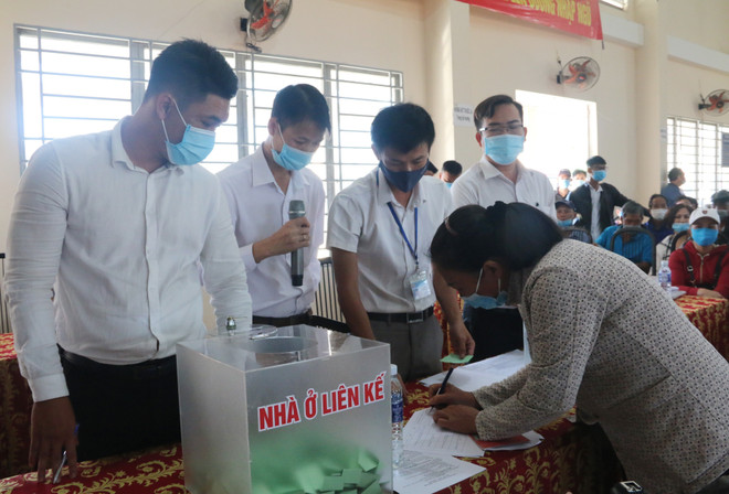 Dự án sân bay Long Thành: 94 hộ đầu tiên bốc thăm suất đất tái định cư ảnh 1