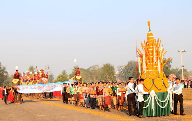 Lào: Lễ hội voi tại Xayabouly thu hút hàng trăm nghìn du khách ảnh 6