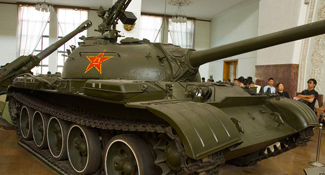 Quân đội Trung Quốc thử nghiệm xe tăng không người lái Type 59 ảnh 1