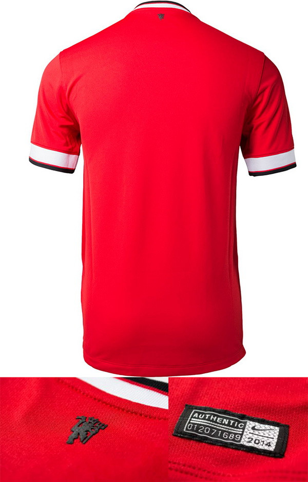 Cận cảnh áo đấu tuyệt đẹp của M.U mùa giải 2014-2015 ảnh 3