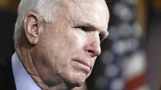 Thượng nghị sỹ John McCain tuyên bố tái tranh cử vào năm 2016 ảnh 1