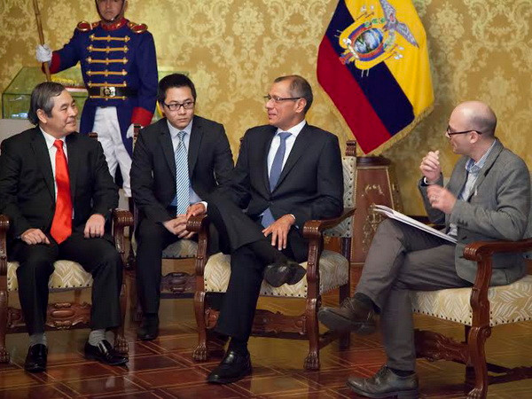 Tăng cường hơn nữa quan hệ song phương Việt Nam-Ecuador ảnh 1