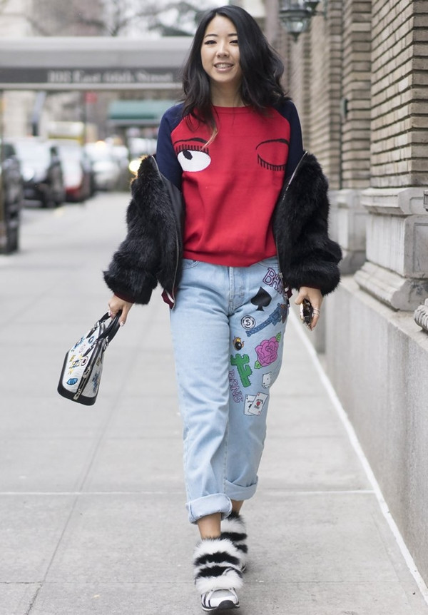 5 tuyệt chiêu phối hợp đồ jean và denim cho mùa lạnh ảnh 14