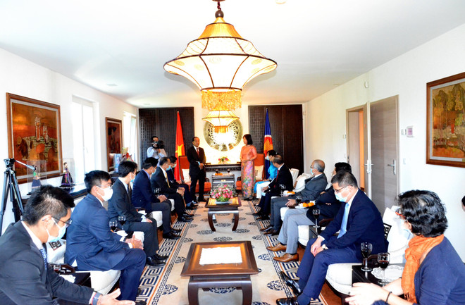 Phái đoàn thường trực Việt Nam tại Geneva kỷ niệm Quốc khánh 2/9 ảnh 1