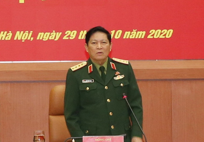 Trao Huy hiệu 50 tuổi Đảng tặng Đại tướng Ngô Xuân Lịch ảnh 1