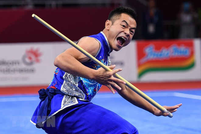 Đoàn Việt Nam giành thêm 2 HCĐ Wushu và Hai môn phối hợp ảnh 1
