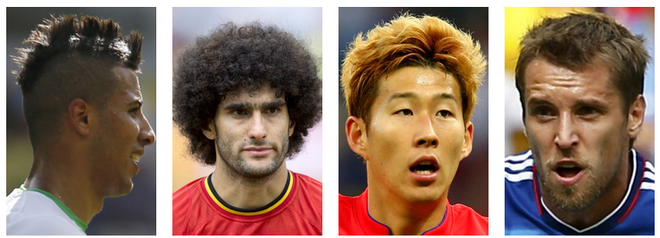 Chiêm ngưỡng những kiểu tóc độc đáo nhất ở World Cup 2014 ảnh 8