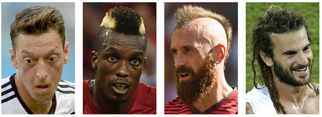 Chiêm ngưỡng những kiểu tóc độc đáo nhất ở World Cup 2014 ảnh 7
