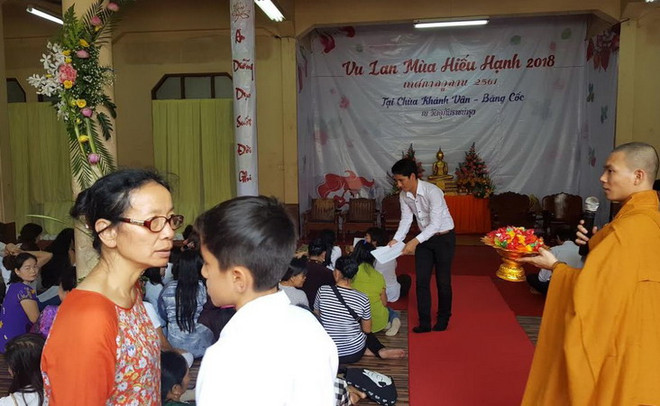 Xúc động lễ Vu Lan báo hiếu của cộng đồng người Việt ở Thái Lan ảnh 1