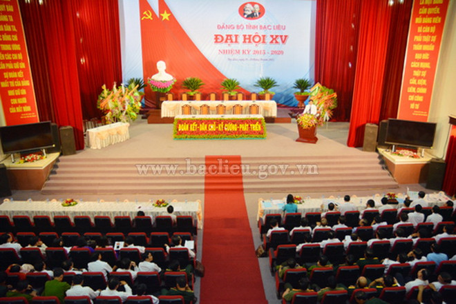 Khai mạc trọng thể Đại hội đại biểu Đảng bộ tỉnh Bạc Liêu ảnh 1