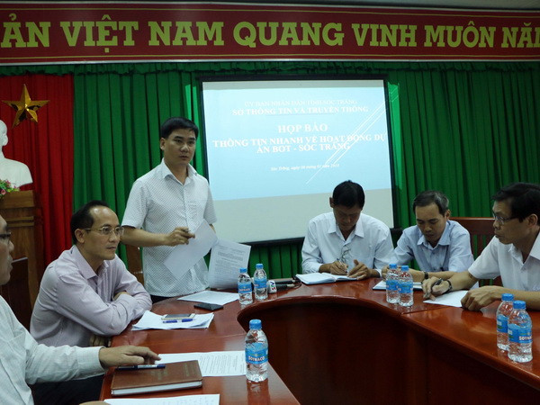 Họp báo khẩn thông tin nhanh tình hình BOT Sóc Trăng ảnh 1