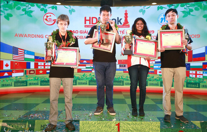 Siêu đại kiện tướng Wang Hao vô địch giải Cờ vua quốc tế HDBank 2019 ảnh 2