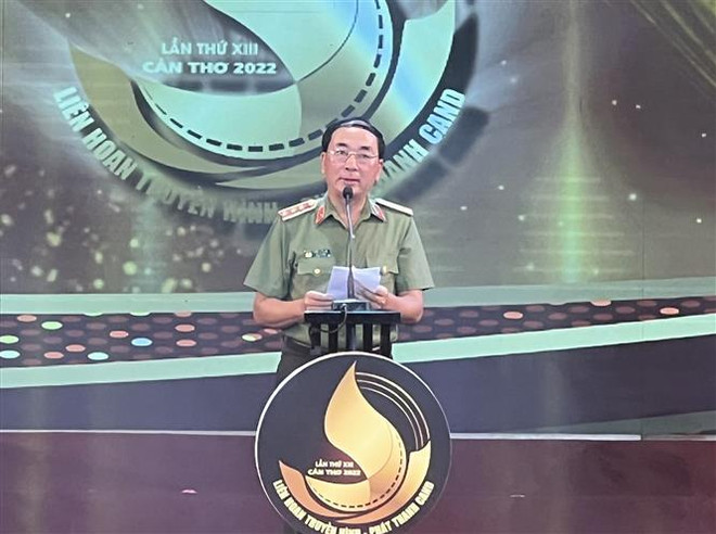 Khai mạc Liên hoan Truyền hình, Phát thanh CAND lần thứ XIII-2022 ảnh 2