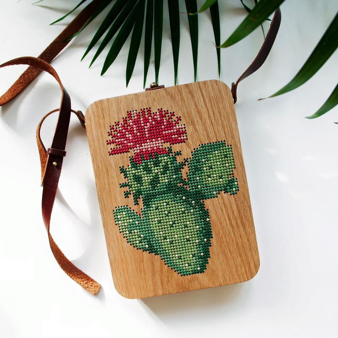 [Photo] Bộ sưu tập túi xách đẹp "mê hoặc" từ gỗ và da ảnh 6