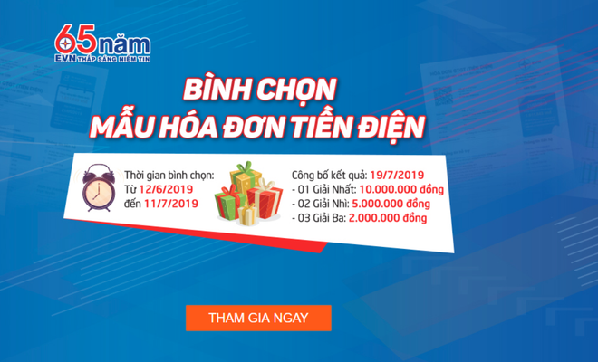 Phát động bình chọn mẫu hóa đơn tiền điện mới dễ kiểm tra, giám sát ảnh 1