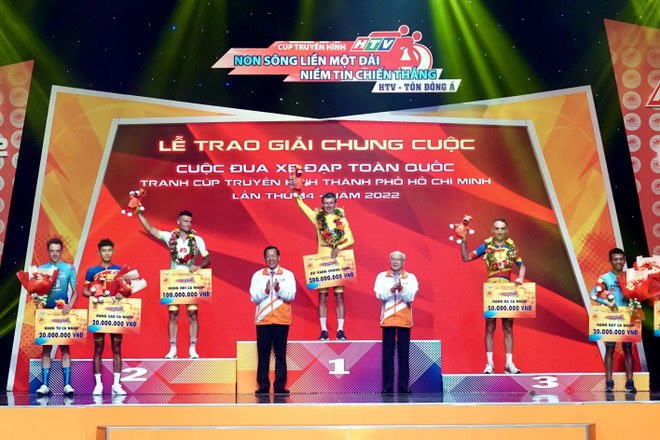 Cúp xe đạp truyền hình TP.HCM: Igor Frolov đoạt áo vàng chung cuộc ảnh 1