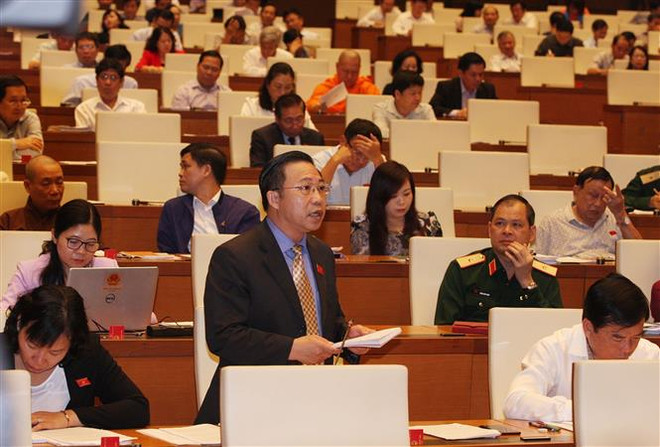 Chiều nay Quốc hội xem xét Dự thảo Luật Công an nhân dân ảnh 1